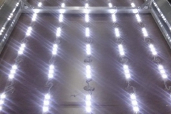 Kaseton LED STANDARD w ramie aluminiowej osprzęt elektryczny LED
